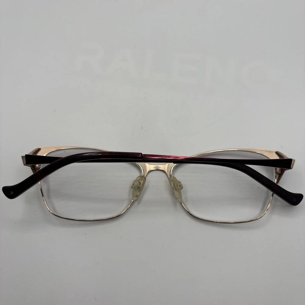 Tura R561 Burgundy Crystal Designer Eyeglasses Frame 53-15-140mm w/case